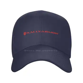 Графический принт логотипа Rallyarmor Повседневная джинсовая кепка Вязаная шапка Бейсболка