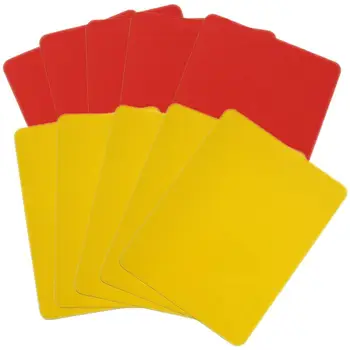 Карточки Рефери, футбольные Желто-красные карточки, купоны на футбол для бойфренда, стандартный профессиональный спортивный многофункциональный штрафной матч