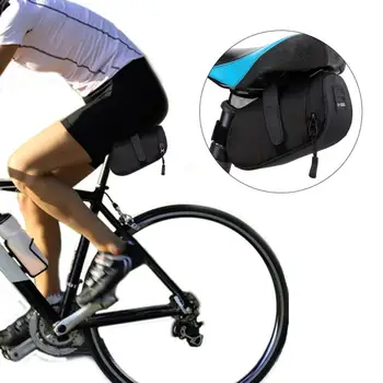 Нейлоновая велосипедная сумка, водонепроницаемая велосипедная седельная сумка для хранения, сиденье, велосипедный хвост, задняя сумка, Седельная велосипедная сумка, аксессуары для велосипеда